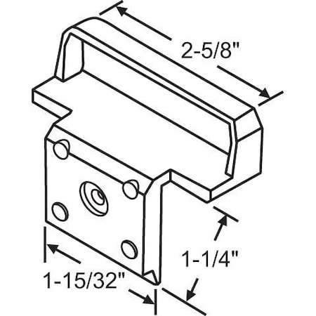 Strybuc Sash Lift White 900-8729